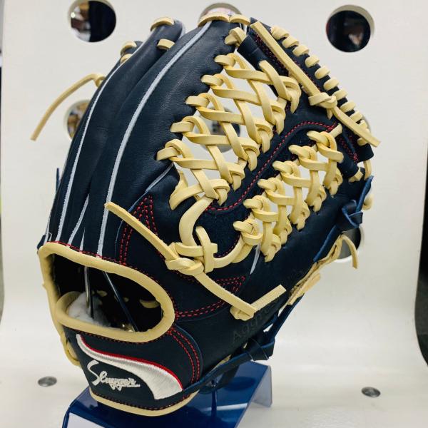 超限定　久保田スラッガー　EX24-GS4　軟式用　内野手用　M00型　型付け済 野球 久保田スラッガー 限定 軟式グローブ グラブ M00 直刺繡 直
