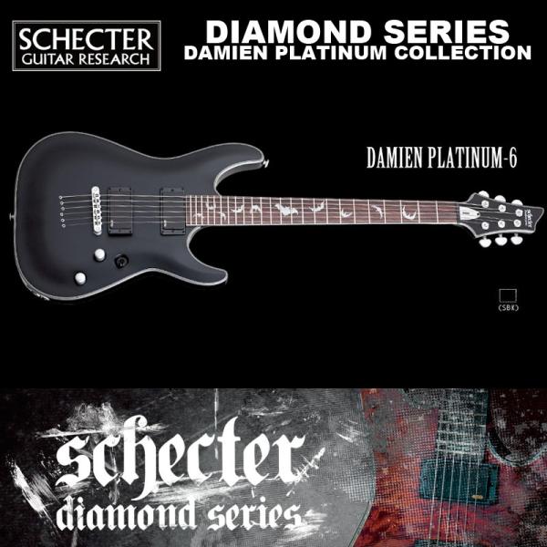 VFN^[ SCHECTER / DAMIEN PLATINUM-6  _~A v`i6 AD-DM-PTM  