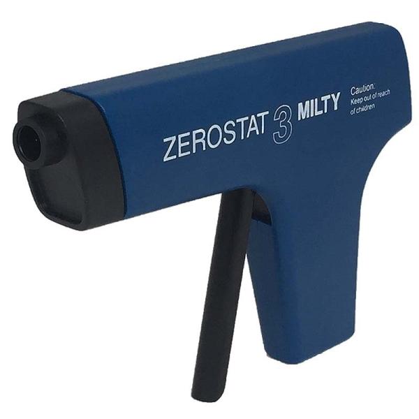 電源やバッテリーが不要で、簡単に静電気除去ができます。