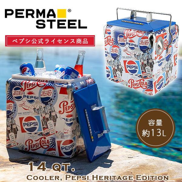 Permasteel ペプシ クーラー 14QT 容量約13L クーラーボックス Permasteel ペプシ クーラー 14QT 容量約13L クーラーボックス