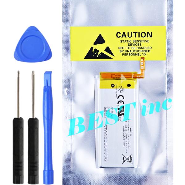 互換品・B-Type＜ 新品 ＞iPod nano 第5世代 616-0467 5th gen バッテリー容量:91Whr 電圧制限:3.7V 工具キット付き