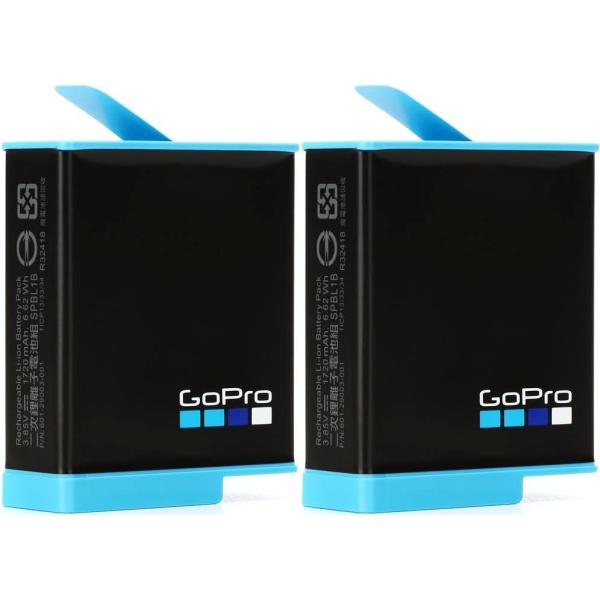 並行輸入品 保証クレーム対応無特価＜ お得な２個セット ＞GoPro HERO11 Black / HERO10 Black / HERO9 Black / ADBAT-001 SPBL1B ゴープロ 1720mAh