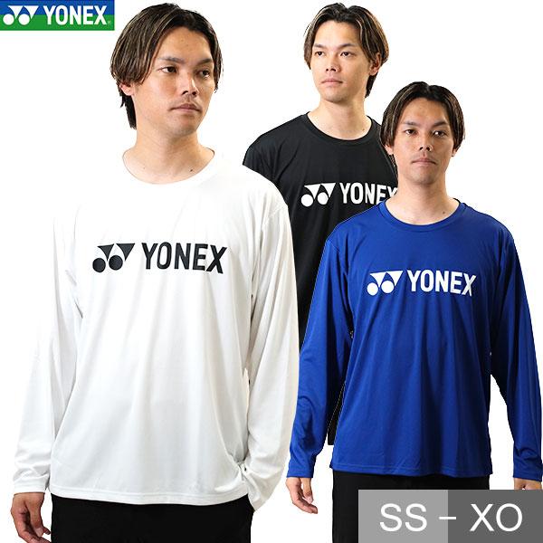 ヨネックステニス長袖L ヨネックス（YONEX）（メンズ）テニス Tシャツ メンズ 長袖 ロング