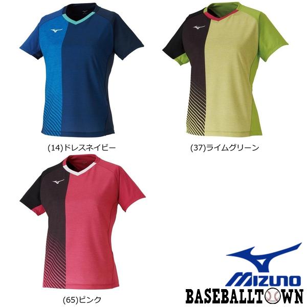 MIZUNO ミズノ ゲームシャツ年卓球女子日本代表モデル