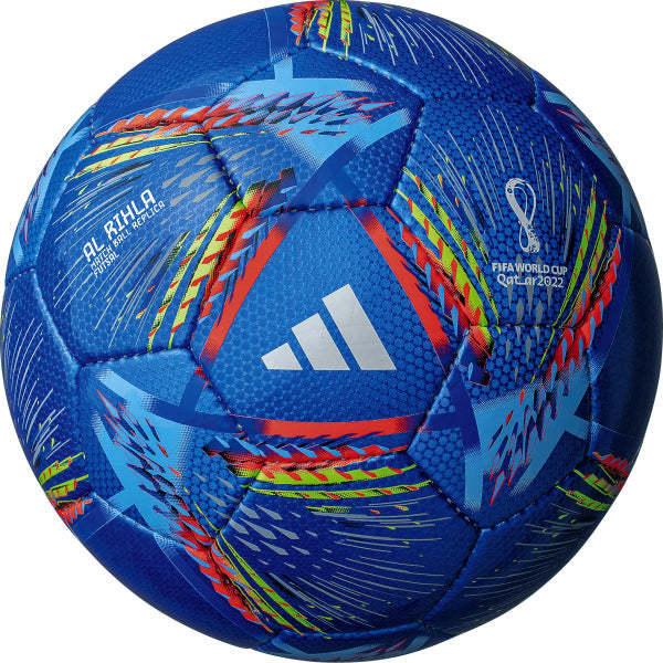 adidas アディダス フットサルボール 3号球 青色 2022 FIFA