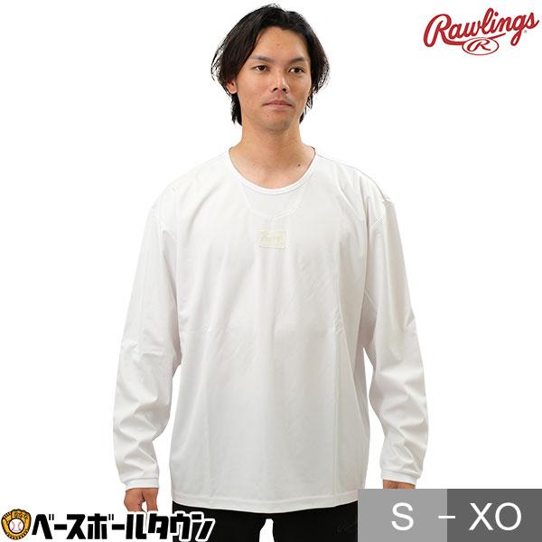 Rawlings ローリングス 長袖Tシャツ アンダー インナー 丸首 Rawlings ローリングス 長袖Tシャツ アンダー インナー 丸首