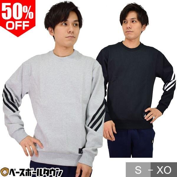 adidas（アディダス） スウェット トレーナー 3ストライプス クルー