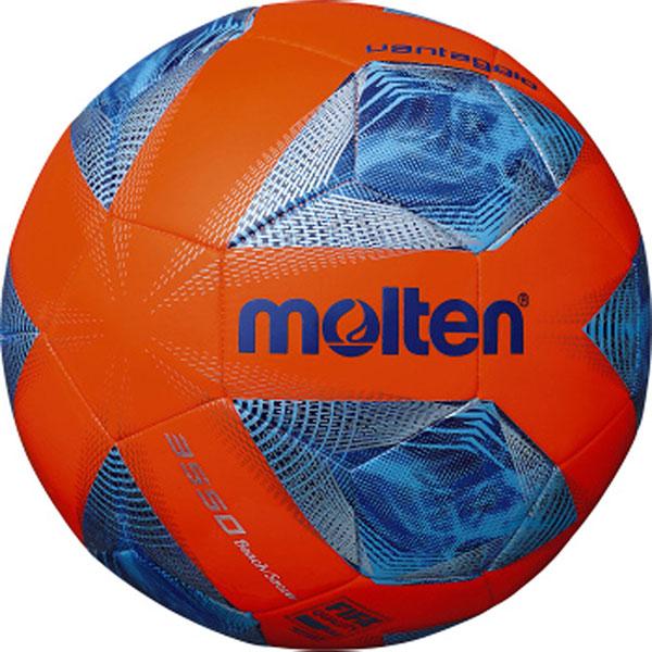 Molten ヴァンタッジオビーチサッカー 5号 Jfa 全日本ビーチサッカー大会公式試合球 国際公認球 検定球 オレンジ ブルー F5a3550 Ob 野球用品ベースボールタウン 通販 Paypayモール