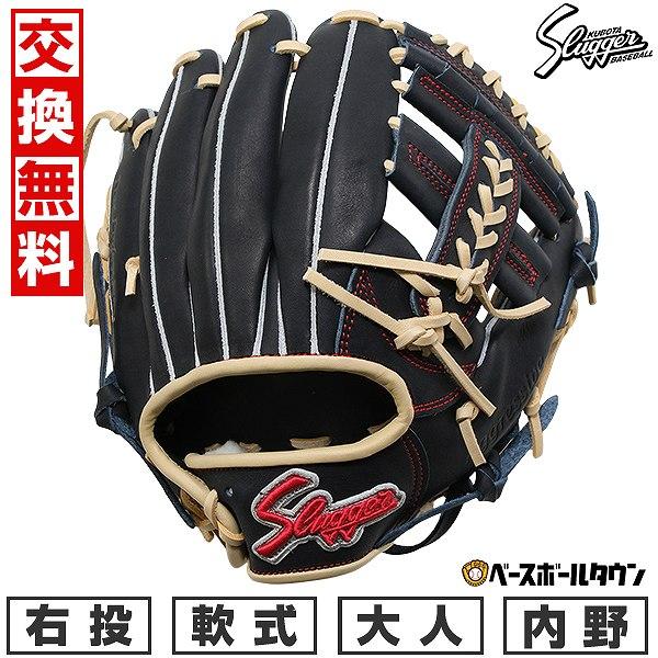 Slugger グローブ 右投げ用 久保田スラッガー（KUBOTA SLUGGER） 交換無料 野球 グローブ 軟式