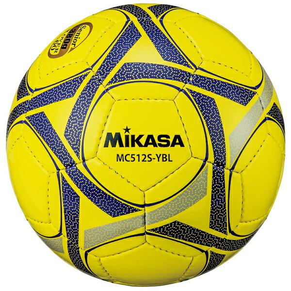 ミカサ サッカーボール 軽量球5号 380g シニア(60歳以上) MC512S-YBL