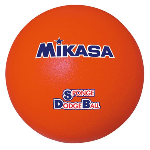 MIKASA（ミカサ） ドッジボール スポンジドッジボール 軽量約210g 赤