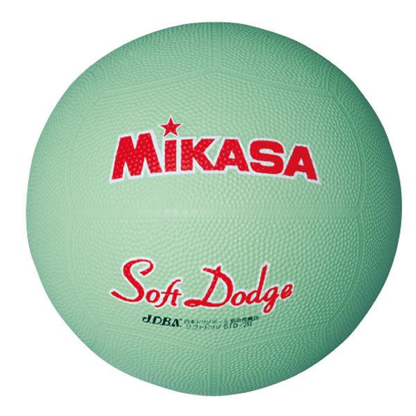 MIKASA（ミカサ） ソフトドッジボール2号 軽量約190g グリーン STD-2R