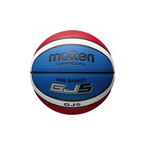 ●5号球/小学校用●貼り・人工皮革●ミニバスケットボール用●カラー：タイ製●molten