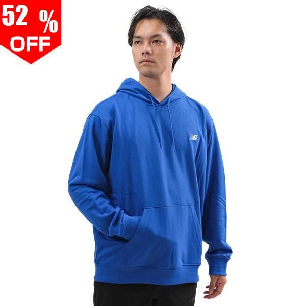 野球 パーカー メンズ レディース 大人 ニューバランス New Balance プルオーバー フーディー スウェット 長袖 トップス ゆったり スポーツ観戦 部活 プレゼント