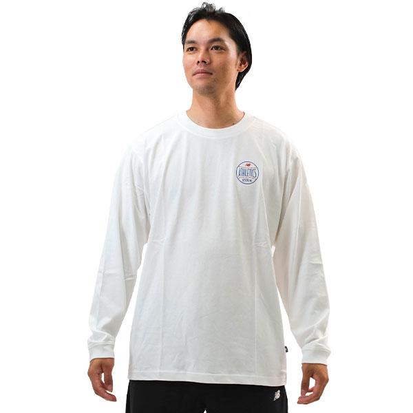 胸元と背面にベースボールのダイアモンドとボールを組み合わせたグラフィックをプリントしたロングスリーブTシャツ。しっかりと厚みのある210gのコットンジャージ生地を採用。●カラーWT(ホワイト)●サイズS、M、L、XL、2XL●素材綿100%...