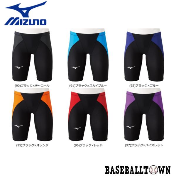 ミズノ　競泳　MX-SONIC α ハーフスパッツ S MIZUNO ミズノ 競泳用MX・SONIC α ハーフスパッツ ジュニア