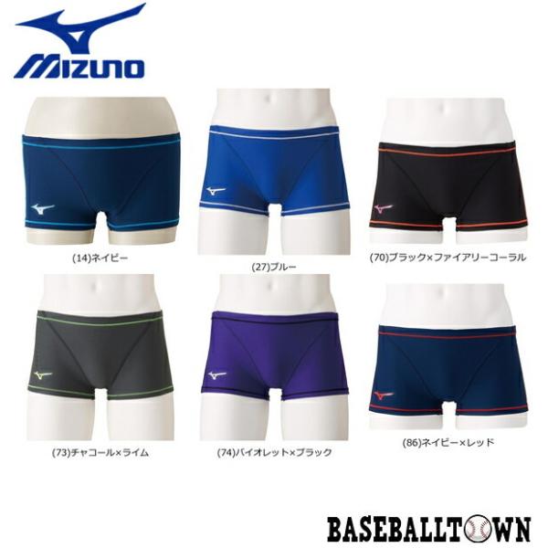 MIZUNO ミズノ 競泳練習用ショートスパッツ ジュニア N2MB8460