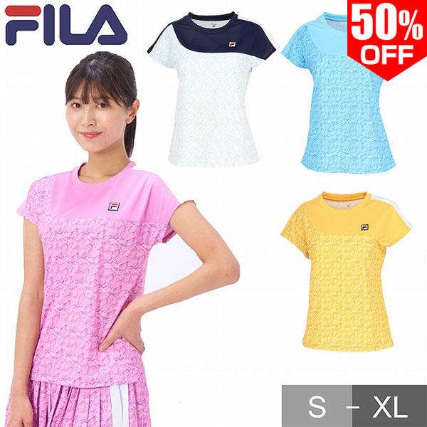 FILA（フィラ） 50％OFF テニスウェア レディース ゲームシャツ VL2827