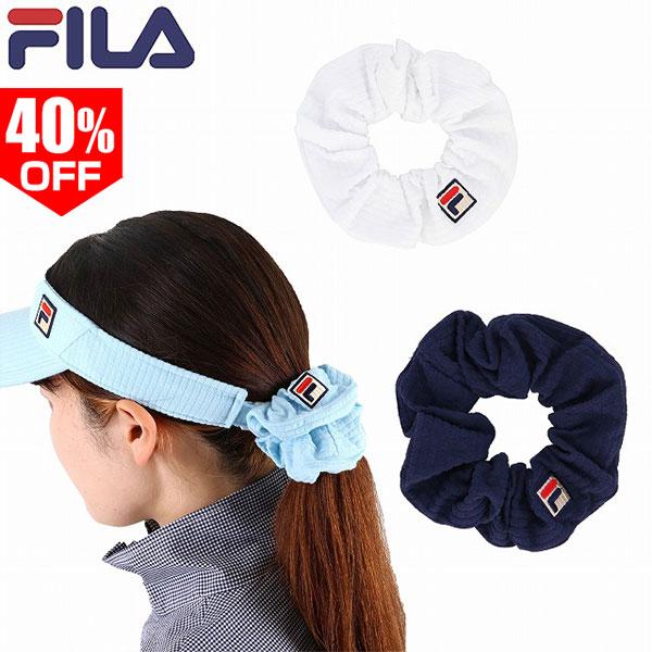 フィラ テニス シュシュ レディース ヘアゴム 髪留め 髪飾り サッカー