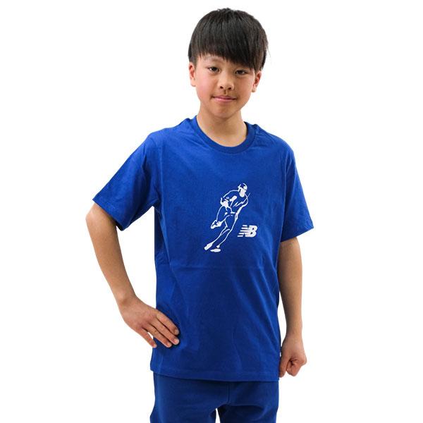 New Balance（ニューバランス） Tシャツ 子供 半袖 丸首 New Balance