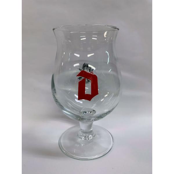 デュベルビール各種を美味しく飲む専用グラスです高さ16cm　直径8cm