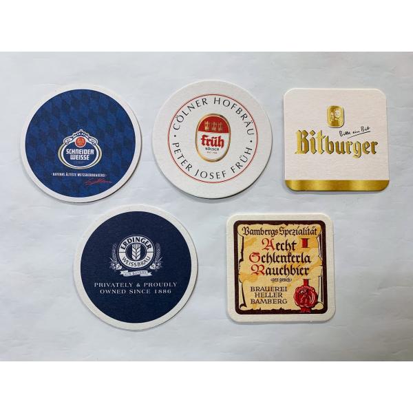 1067 ドイツ ビール コースター 紙製 コースター 16枚セット ドイツビール コースター10枚入りセット その1 : ベルギー麦酒屋