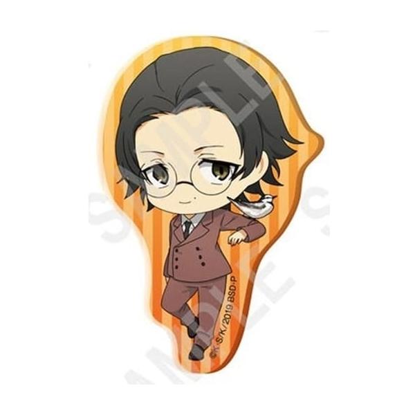 5月まで！文豪ストレイドッグス 坂口安吾 イベント限定バッジ 迷い犬 ハロウィン 文豪ストレイドッグス 文スト 秋ノ鳥 クリアクリップバッジ 坂口安吾