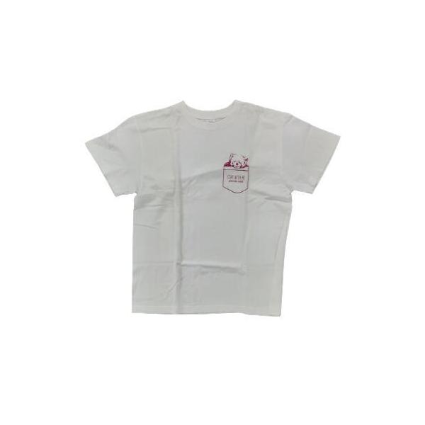 レッサーパンダ Tシャツ 白 Lサイズ 綿100％ 鯖江市 西山動物園 友の会