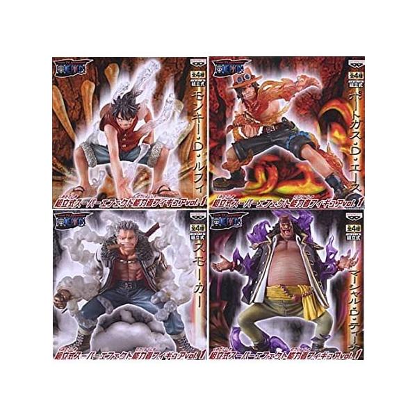 組立式スーパーエフェクト能力者フィギュアコンプリートセット ワンピース 組立式スーパーエフェクト能力者フィギュア vol.1