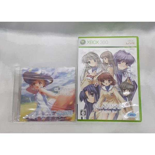 【新品・未開封】CLANNAD クラナド　初回特典版 CLANNAD クラナド 特典ドラマCD付き XBOX360 ゲームソフト 動作確認