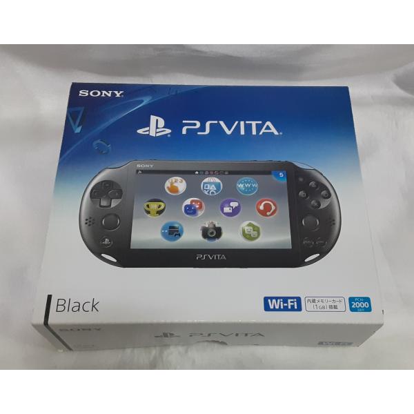 PS Vita 本体 Wi-Fiモデル ブラック 黒 PCH-2000 ZA11 PS Vita 本体 Wi-Fiモデル ブラック 黒 PCH-2000 ZA11