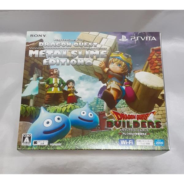 PS Vita 本体 ドラゴンクエスト メタルスライムエディション PCHJ-10028 PlayStation PCH-2000 ドラクエ ビルダーズ 動作確認済み