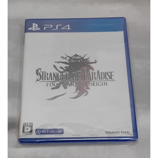 STRANGER OF PARADISE FINAL FANTASY ORIGIN ストレンジャー オブ パラダイス ファイナルファンタジー オリジン PS4 未開封