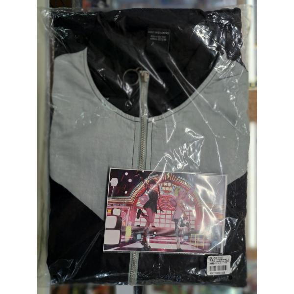 ジャケット 春猿火×ヰ世界情緒 H＆I Track Jacket by HARUI ブラック Lサイズ「KAMITSUBAKI RADIO CLUB VIRTUAL MINI LIVE」 特典ポストカード付き