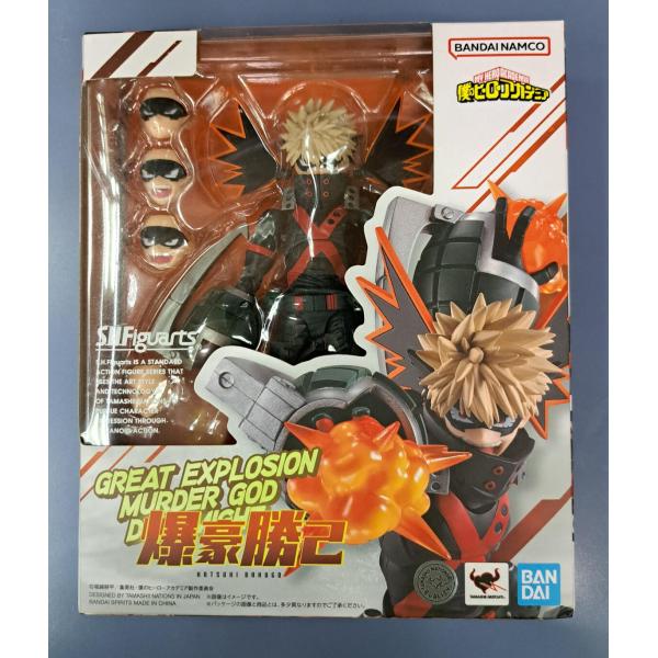 爆豪勝己 S.H.Figuarts 僕のヒーローアカデミア フィギュア : B-button