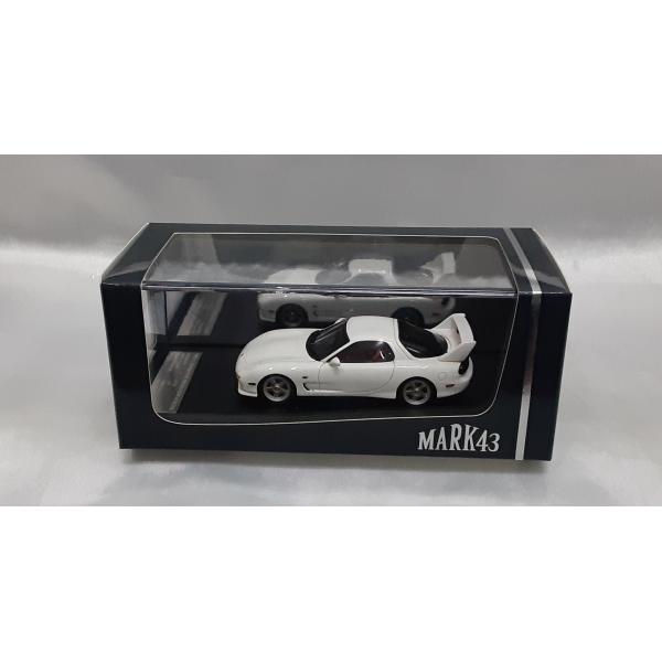 カスタムミニカー マツダ RX-7 FD3S ホワイト ワンオフ 1/43 マツダ RX-7 FD3S カスタムバージョン ピュアホワイト