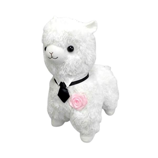タグ付き❣️ Rosemount製✨高級 アルパカ ぬいぐるみ 本物毛使用 特大 アルパカ S（ダークブラウン） - ぬいぐるみメーカーTAKE OFFの
