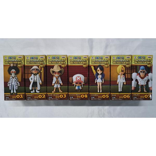 ワンピース ワールドコレクタブルフィギュア ONE PIECE FILM GOLD vol