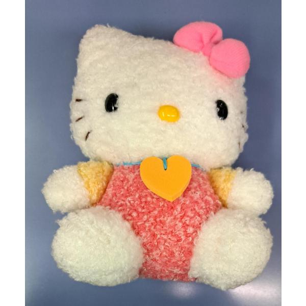 ハローキティ ぬいぐるみ　レトロ ハローキティ ぬいぐるみ 1999年製 タオル地 レトロ EIKOH 約17cm : B