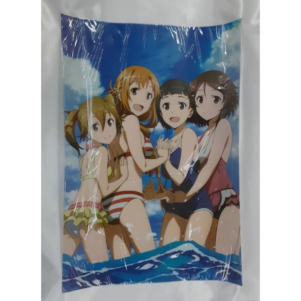 描き下ろしイラストA3クリアポスター 集合 「Blu-ray/DVD ソードアート