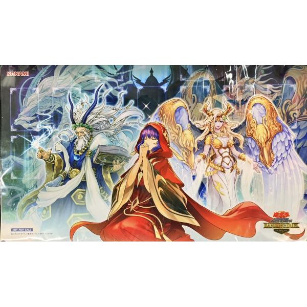 遊戯王の日　ランキングデュエル2023 3rd 公式プレイマット　粛声 遊戯王 公式 プレイマットランキングデュエル2023 3rd 粛声 : B-button