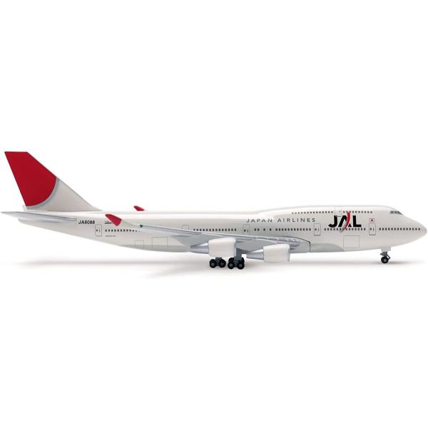日本航空 1/500 JAL ボーイング747-400 herpa 飛行機 模型 : B-button