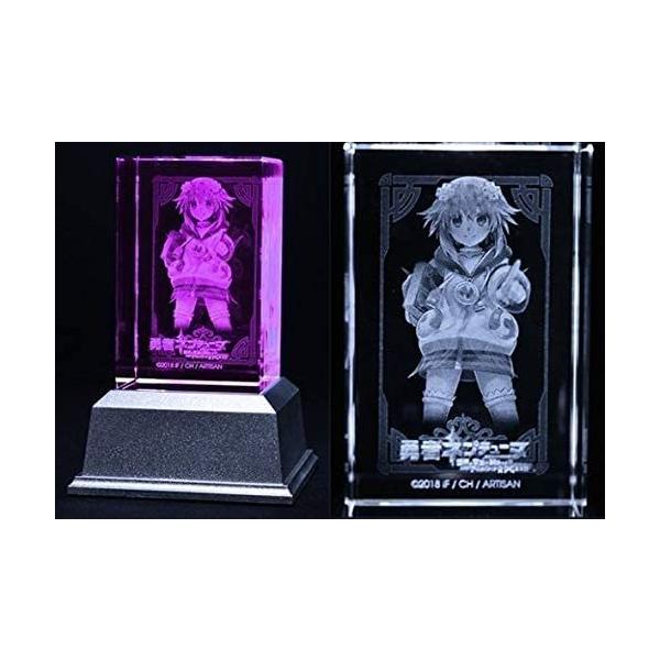 ネプテューヌ　勇者ネプテューヌ　エビテン　3Dクリスタル　アクスタ ネプテューヌ 勇者ネプテューヌ エビテン 3Dクリスタル アクスタ