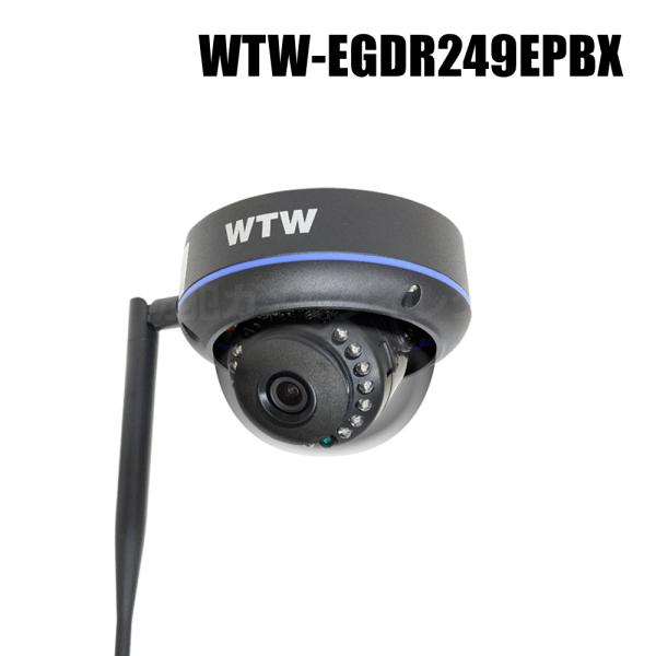 4K800万画素 機器間Wi-Fi対応 屋外軒下仕様 赤外線ドームカメラ（代引不可・返品不可） /  WTW-EGDR249EPBX