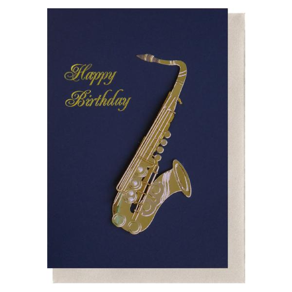 グリーティングカード バースデー テナーサックス ハンドメイド Leaf G 509 l Pictorial Network 通販 Yahoo ショッピング