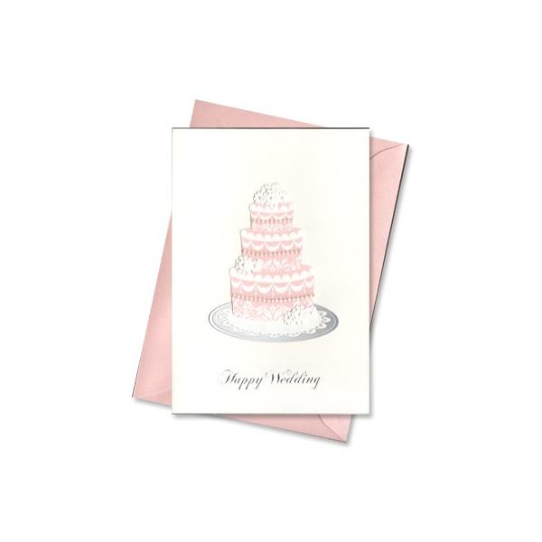 グリーティングカード ウェディング 結婚祝い ハンドメイド ウェディングケーキ Leaf G W 040 l Pictorial Network 通販 Yahoo ショッピング