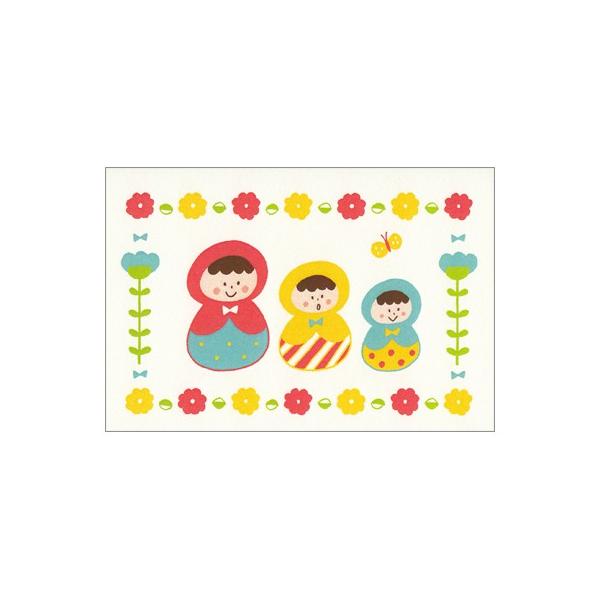ポストカード イラスト Mizutama マトリョーシカ パピ Ill 1237 l Pictorial Network 通販 Yahoo ショッピング