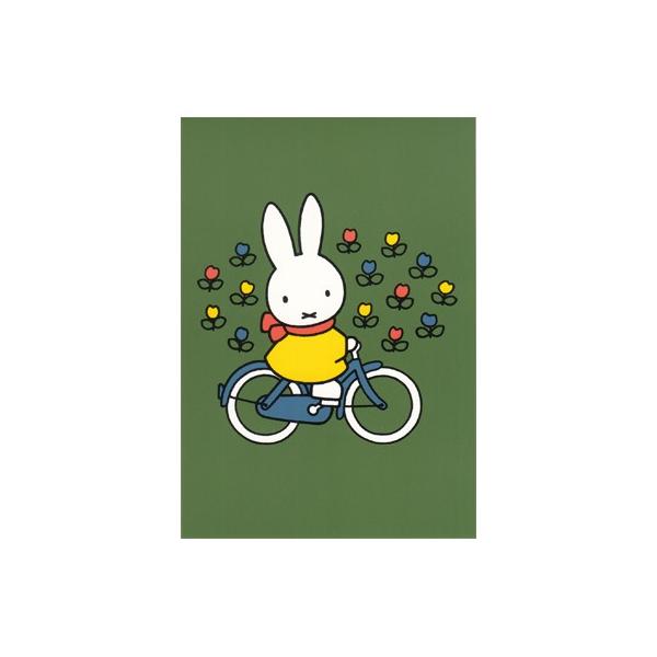 ポストカード イラスト ディック ブルーナ ミッフィー 自転車に乗るミッフィ Yujin Db507 Ill 1772 l Pictorial Network 通販 Yahoo ショッピング
