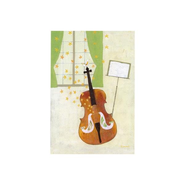 ポストカード イラスト 山田和明 鳥伴奏チェロ組曲 Ill 264 l Pictorial Network 通販 Yahoo ショッピング