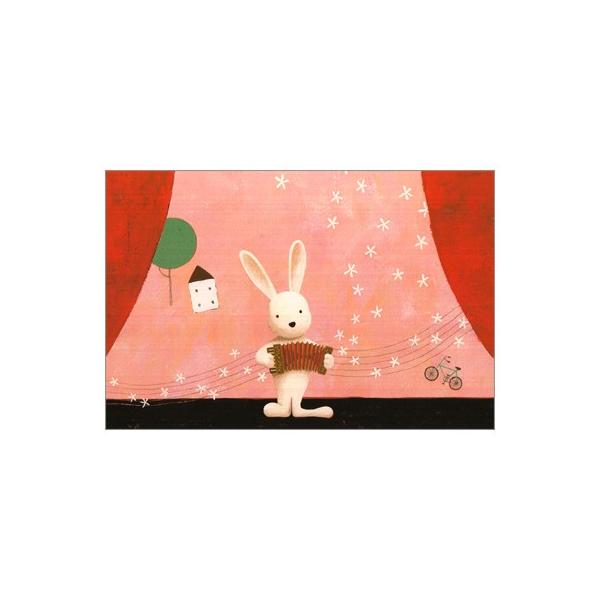 ポストカード イラスト 山田和明 ピアソラのうさぎ Ill 640 l Pictorial Network 通販 Yahoo ショッピング
